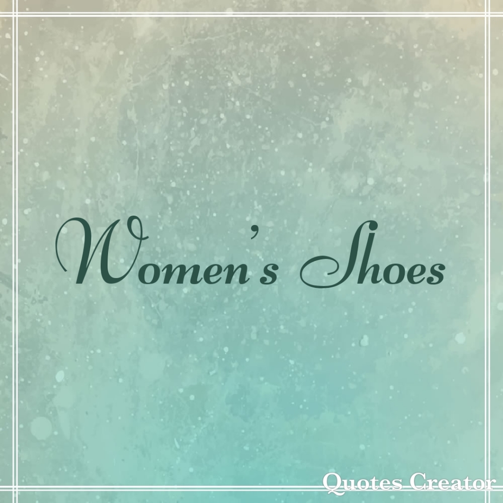 Women's Shoes